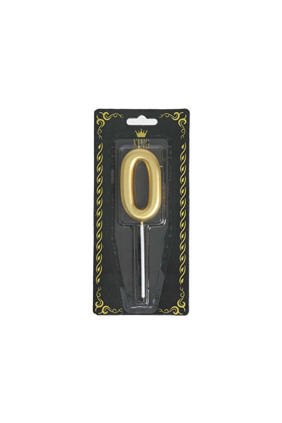 Rakam Mum 0 Numara Altın