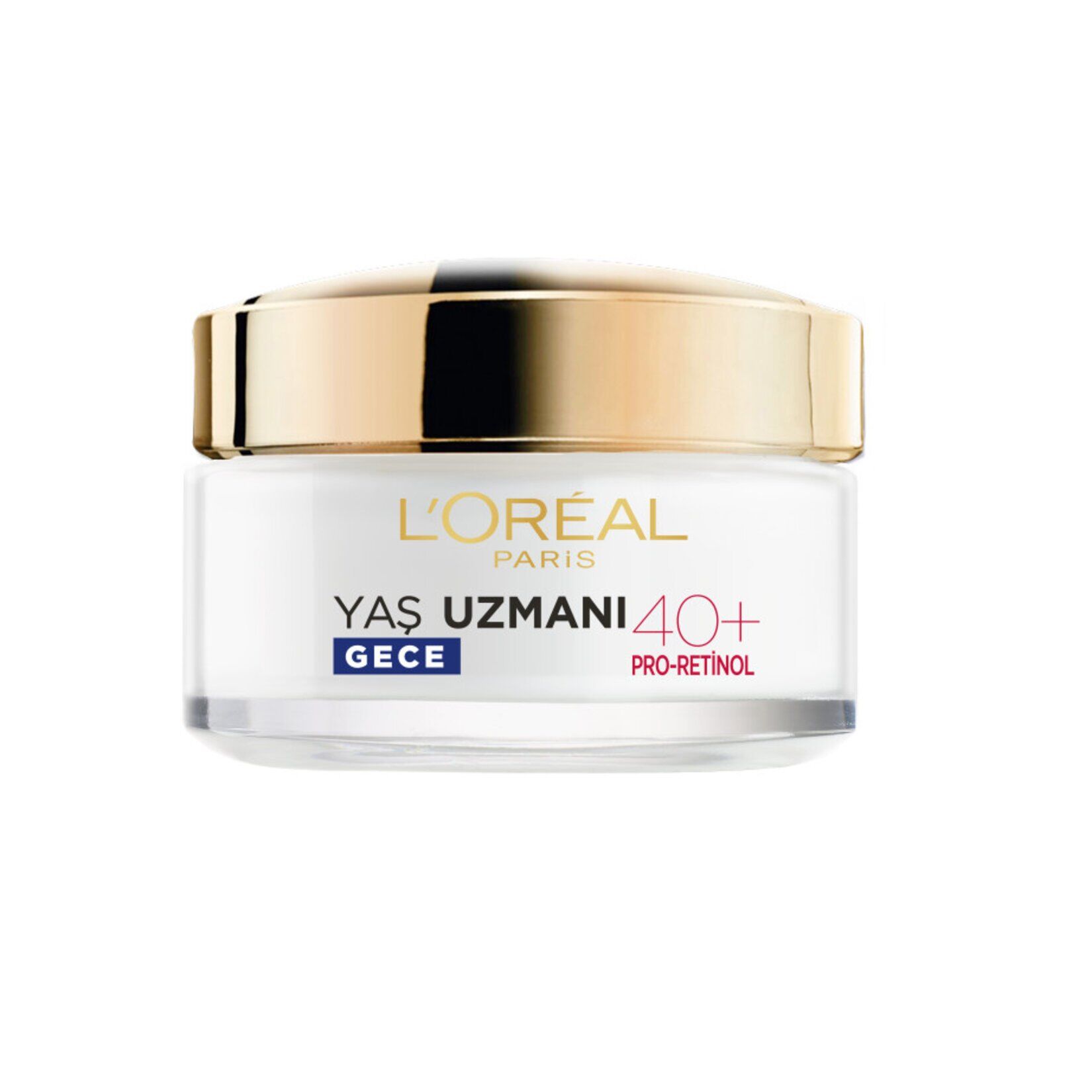 L'Oréal Paris Yaş Uzmanı 40+ Kırışıklık Karşıtı Sıkılaştırıcı Gece Kremi