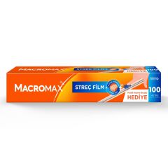 Macromax Streç Film 100 M Kesme Bıçağı Hediyeli