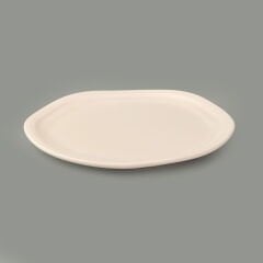 Kitchen Bloom Pasta Tabağı - Krem - 24 cm