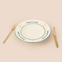 Kitchen Amiamo La Pasta Makarna Tabağı - Beyaz - 27 cm