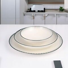 Porselen Lina Yemek Takımı - 24 Parça