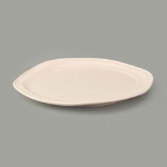 Kitchen Bloom Servis Tabağı - Krem - 29 cm