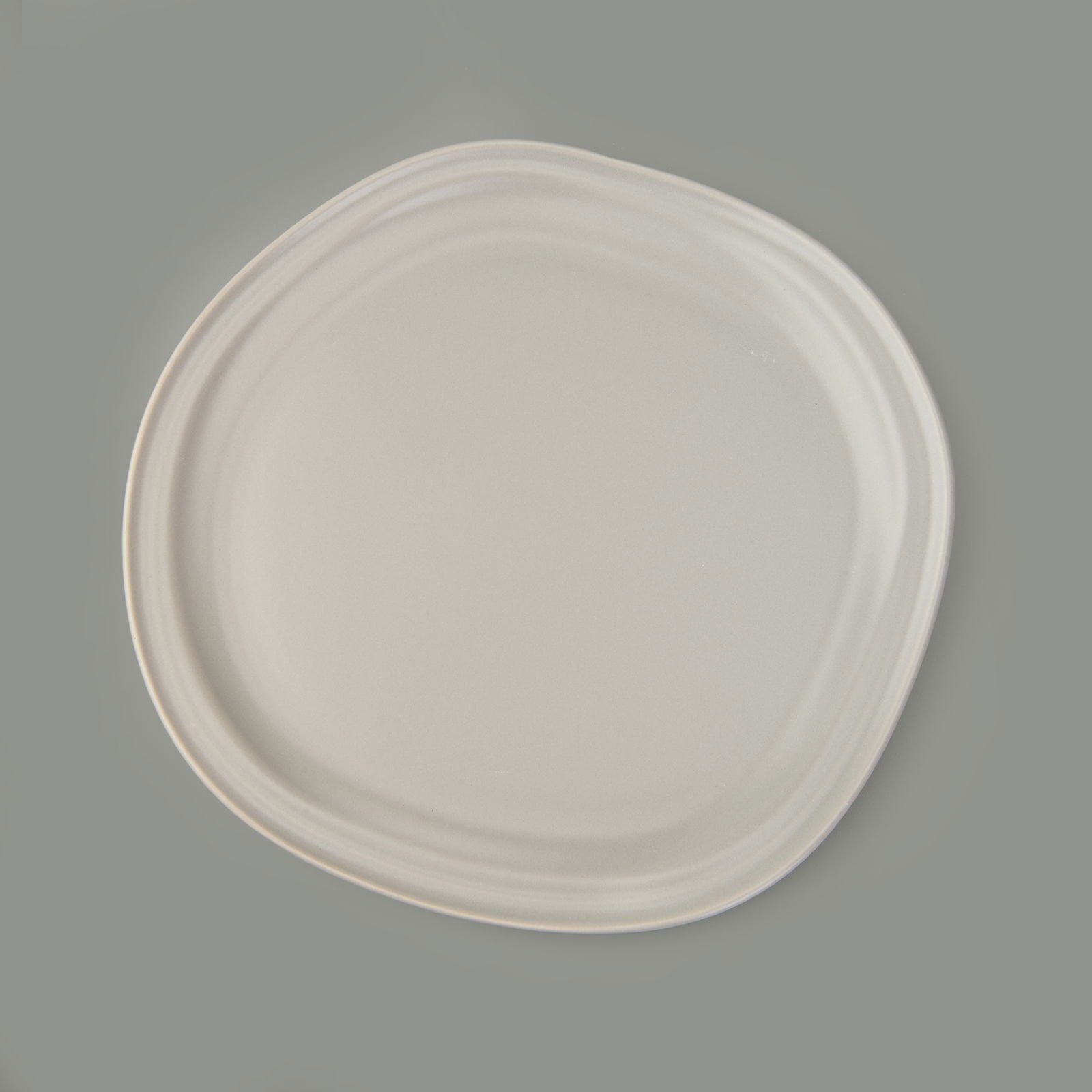 Kitchen Bloom Servis Tabağı - Gri - 29 cm