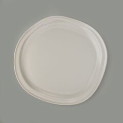 Kitchen Bloom Servis Tabağı - Gri - 29 cm