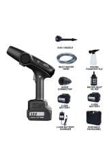 Proseg PR-AC96 Hura 3000pa Şarjlı 1200 mAh Batarya Siyah Araç Yıkama Makinesi