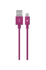 ttec Şarj Kablosu Micro USB Alumicable Pembe