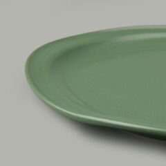 Kitchen Bloom Servis Tabağı - Yeşil - 29 cm