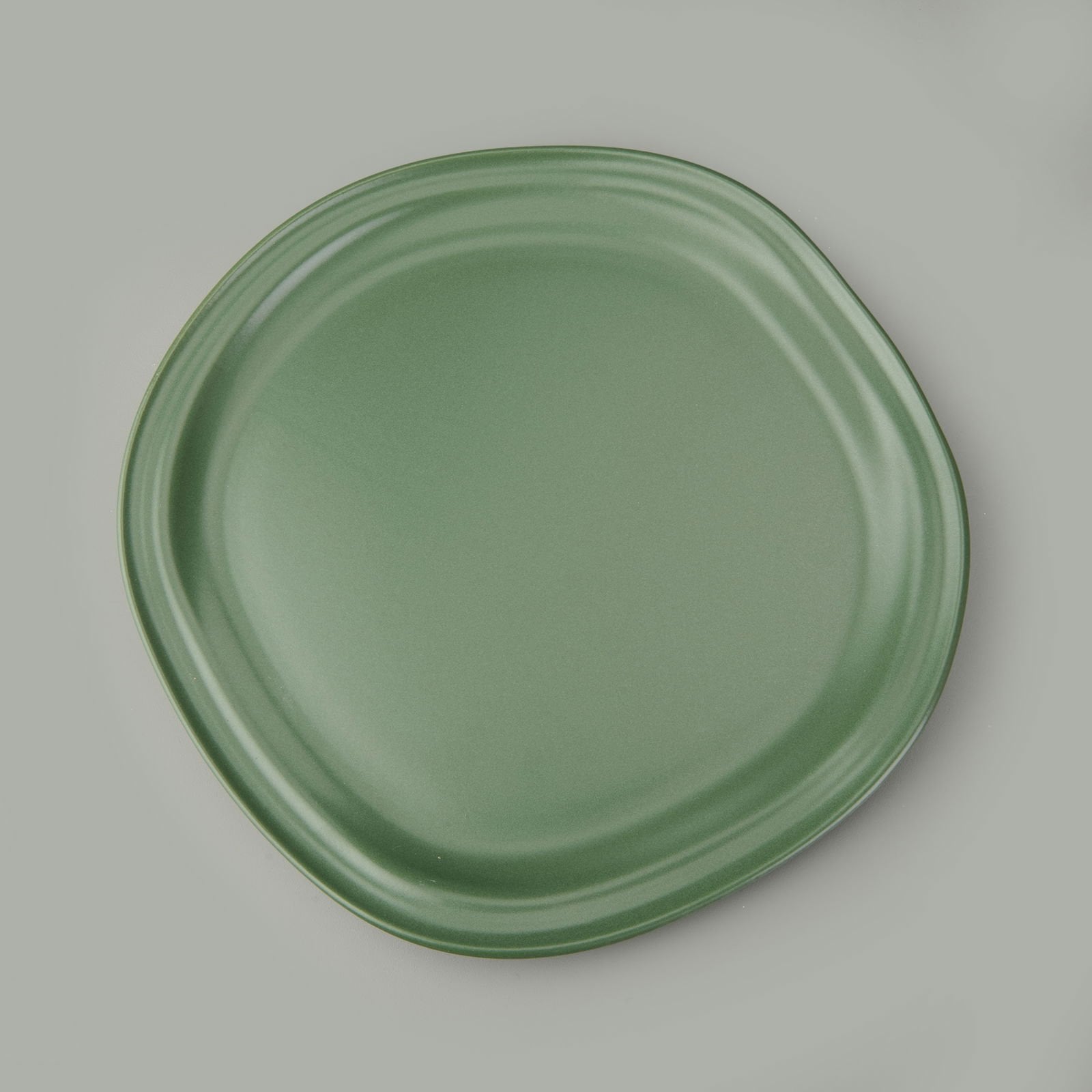 Kitchen Bloom Servis Tabağı - Yeşil - 29 cm