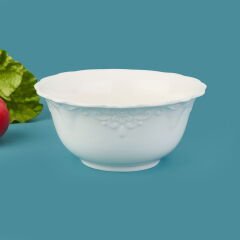 King Salata Kasesi - Kırık Beyaz - 20 cm