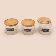 Siena 3'lü Kavanoz Seti - Renkli