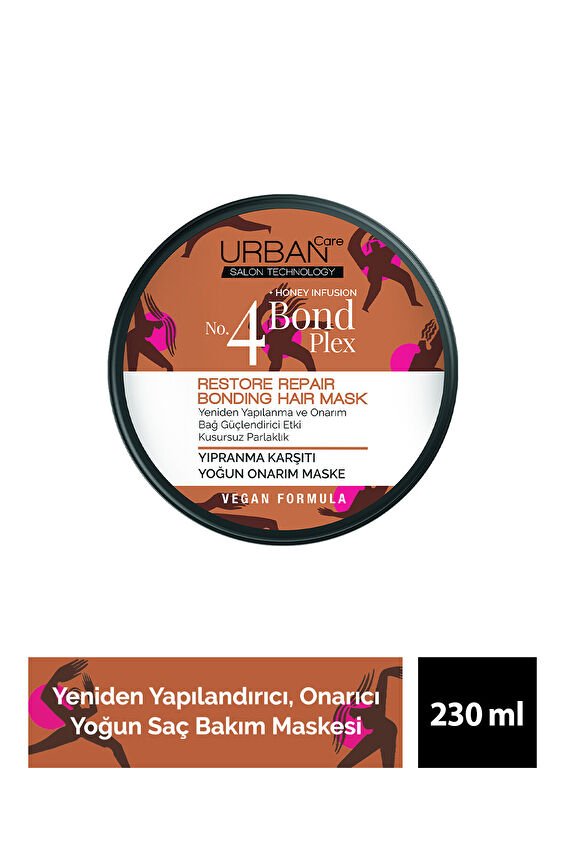 Urban Care No.4 Bond Plex Yoğun Onarım Maskesi 230 ml
