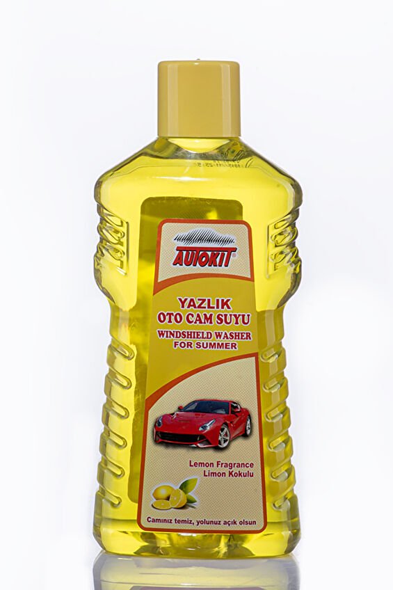 Autokit Yazlık Cam Suyu Limon 1L
