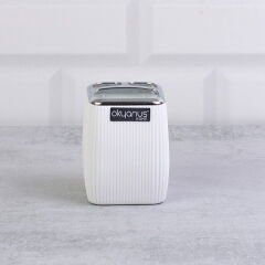 Home Çizgili Kare Diş Fırçalık - Asorti