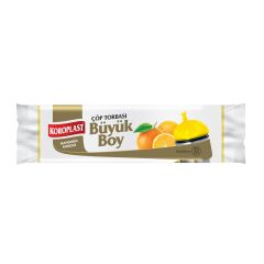 Koroplast Mandarin Çöp Torbası Büyük Boy 10'lu