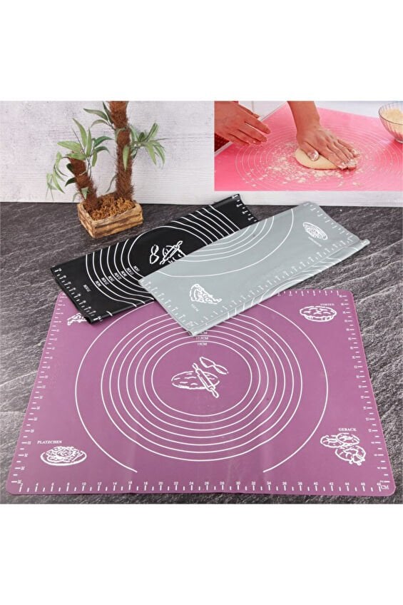 Tohana Silikon Hamur Matı 45x65 cm