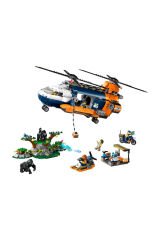 LEGO City Orman Kaşifinin Helikopteri Kamp Yerinde 60437