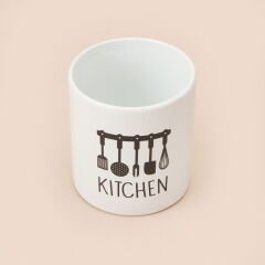 Home 25024 Almira Kaşıklık - Beyaz - 10 cm