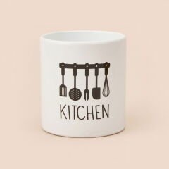 Home 25024 Almira Kaşıklık - Beyaz - 10 cm