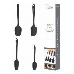 Osteris 4'lü Spatula Seti - Siyah