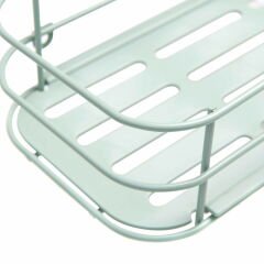 Kancalı Banyo Duş Rafı - Mint
