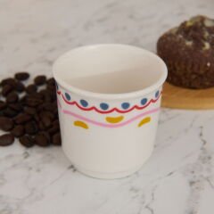 Kitchen Magique Espresso Fincanı - Renkli - 80 ml