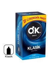 Okey Prezervatif Klasik 20'li