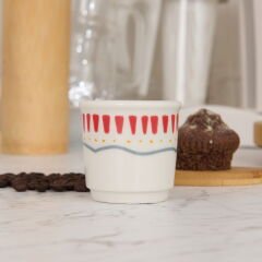 Kitchen Bon Appetit Espresso Fincanı - Renkli - 80 ml