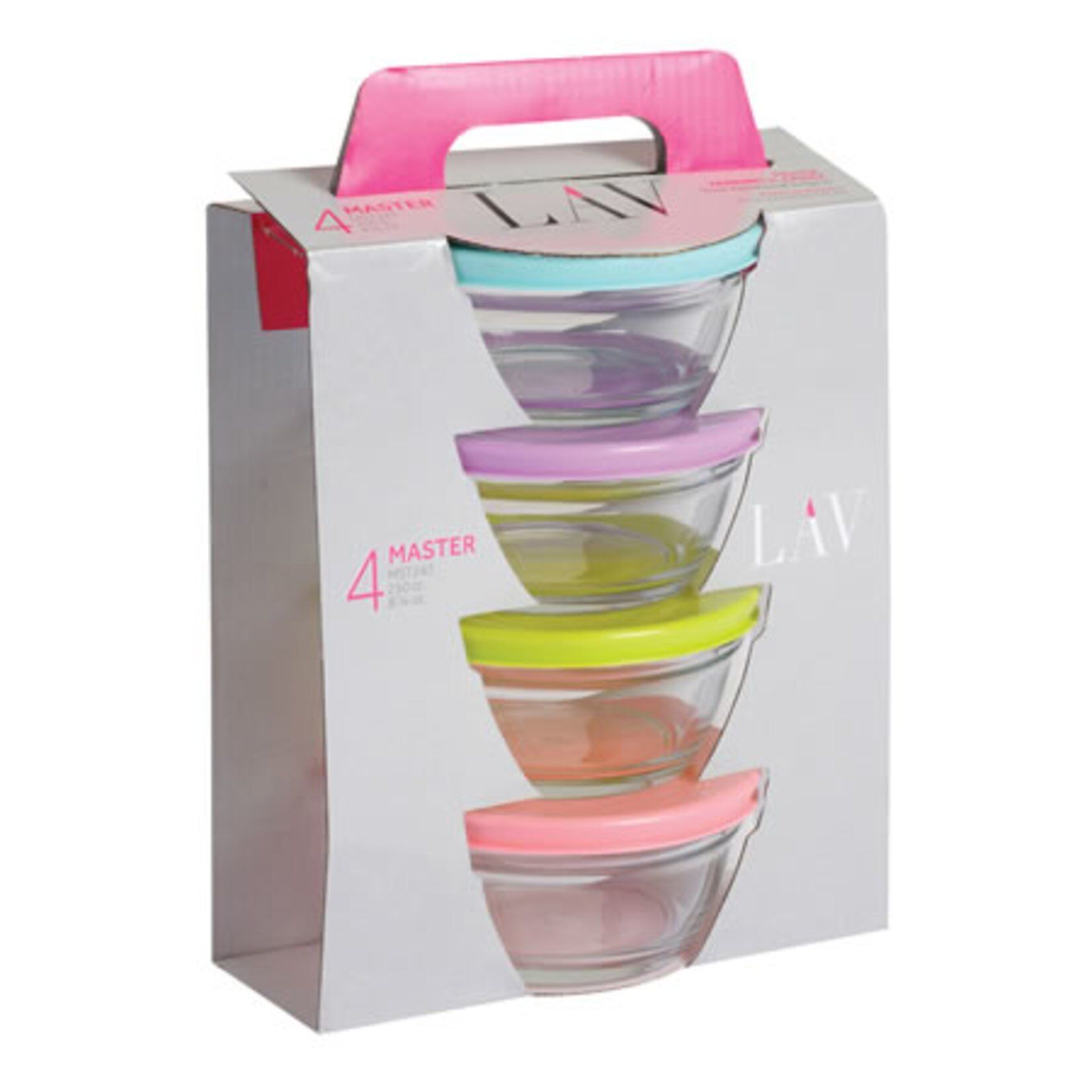 Lav Master Saklama Kabı 4'lü 250 Cc