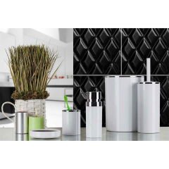 Lenox 5'li Banyo Aksesuar Seti - Beyaz