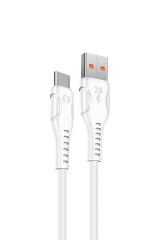 S-link SL-X243 3A Type-C Güvenli Hızlı Data + Sarj Kablosu