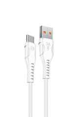S-link SL-X243 3A Type-C Güvenli Hızlı Data + Sarj Kablosu