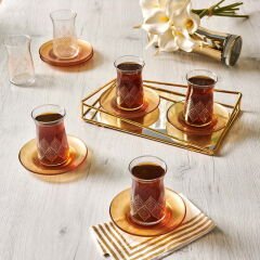 Leaf 12 Parça Çay Seti