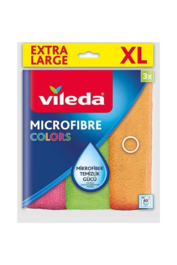 Vileda Mikrofiber Temizlik Bezi 3'lü Style