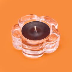 Deco Daisy Mumluk - Şeffaf - 6,2x2,1 cm