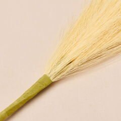 Dekoratif Tüy - Sarı - 44 cm