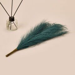 Dekoratif Tüy - Yeşil - 44 cm