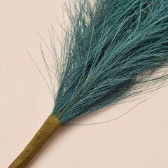 Dekoratif Tüy - Yeşil - 44 cm