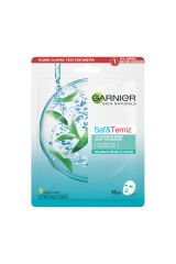 Garnier SafTemiz Cilt Kusurları Karşıtı Kağıt Yüz Maskesi