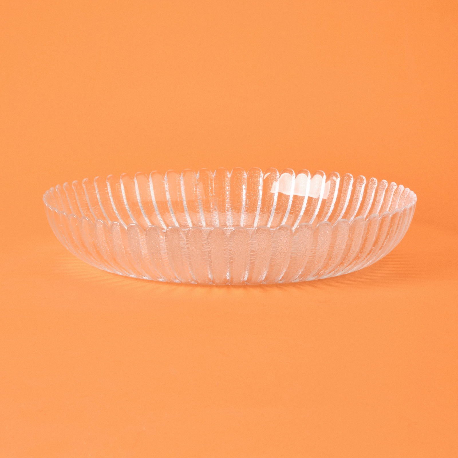 Çizgili Meyvelik - Şeffaf - 30 cm