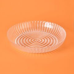 Çizgili Meyvelik - Şeffaf - 30 cm