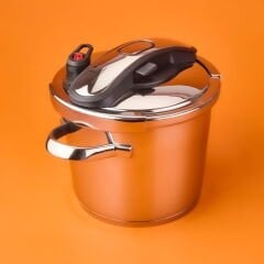 A163 Vertex Düdüklü Tencere - Siyah / Gri - 22 cm