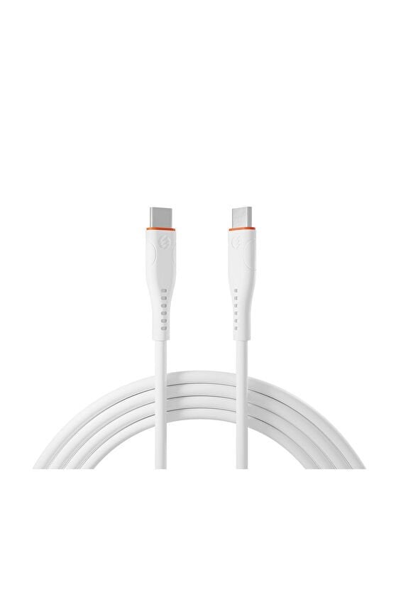 S-link SL-X280E 1m 60W 3A TypeC to TypeC Hızlı Data + Sarj Kablosu