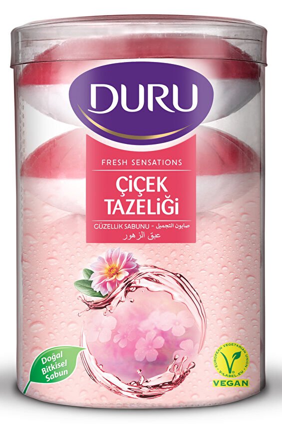 Duru Fresh Sabun 4x100 g Çiçelk Tazeliği