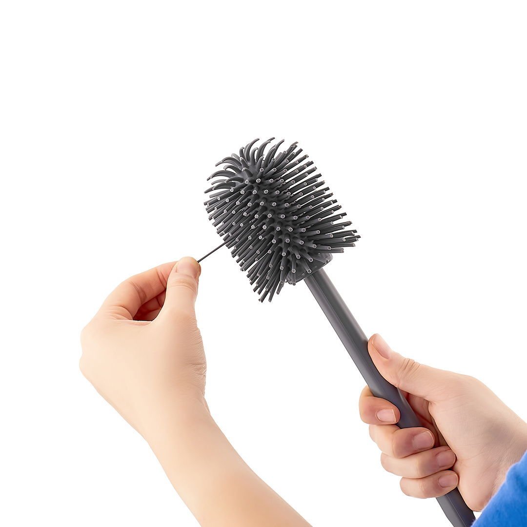 Silikon Tuvalet Fırçası - Asorti