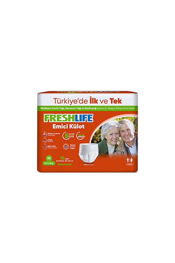 Freshlife Hasta Bezi Emici Külot Medium 16 lı