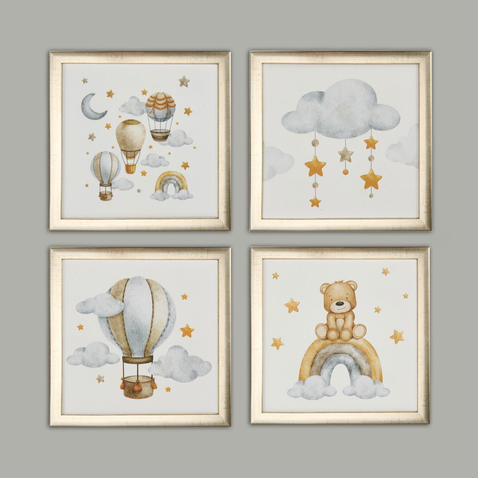 Deco Dream Tablo - Renkli - 28x28 cm