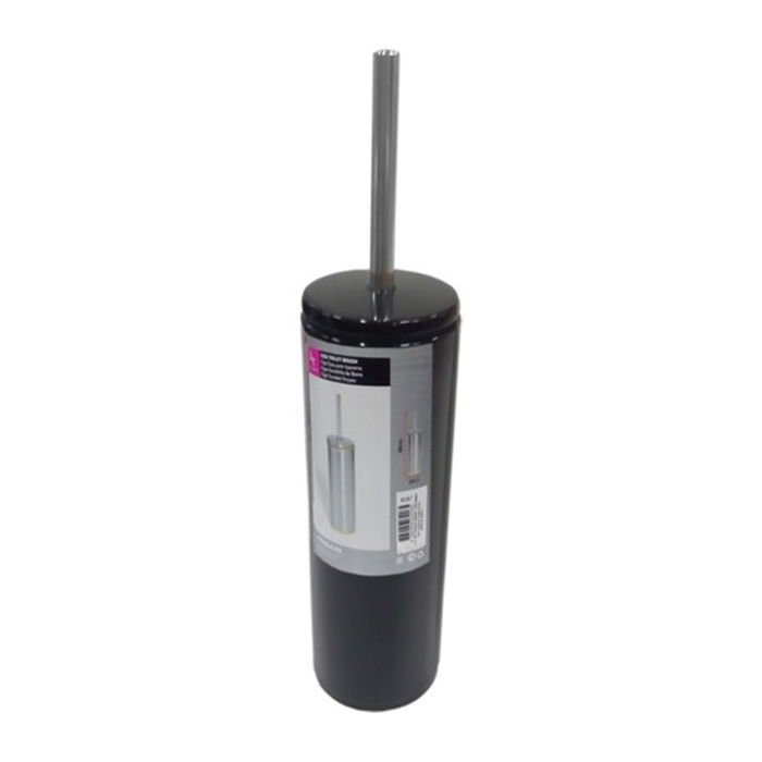 Cigo Paslanmaz Çelik Tuvalet Fırçası - Siyah