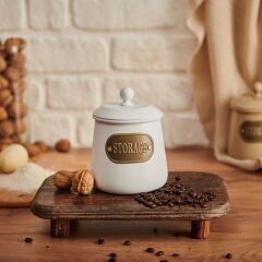 Galvaniz Storage Baharatlık - Beyaz - 1000 ml