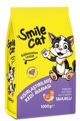 Smilecat Kuru Kısır Kedi Maması Tavuklu 1Kg